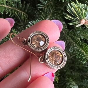 Patricia Locke Dangle Crystal Earrings